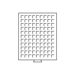 Монетный бокс с 99 квадратными ячейками 19x19 мм